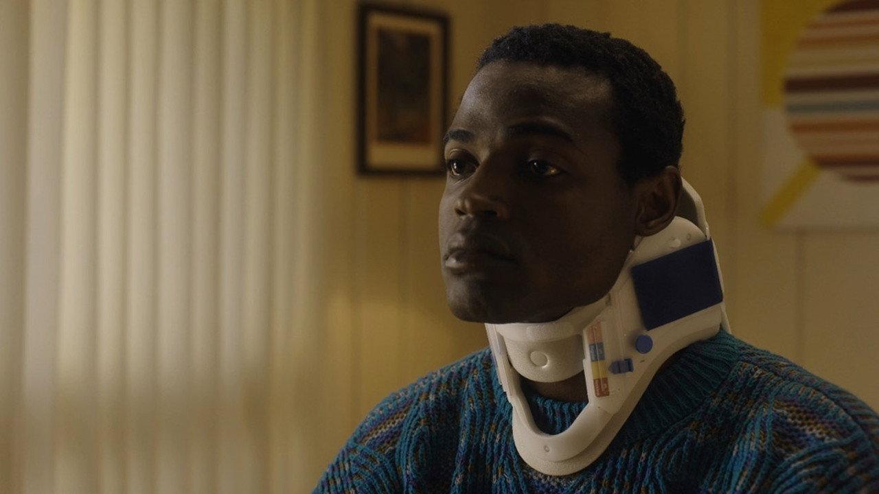 Lance (in a Neck Brace) backdrop