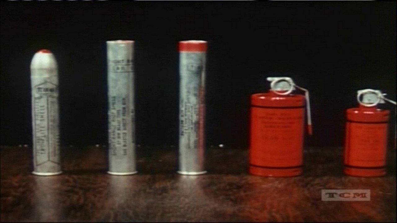 Tear Gas in Law Enforcement backdrop