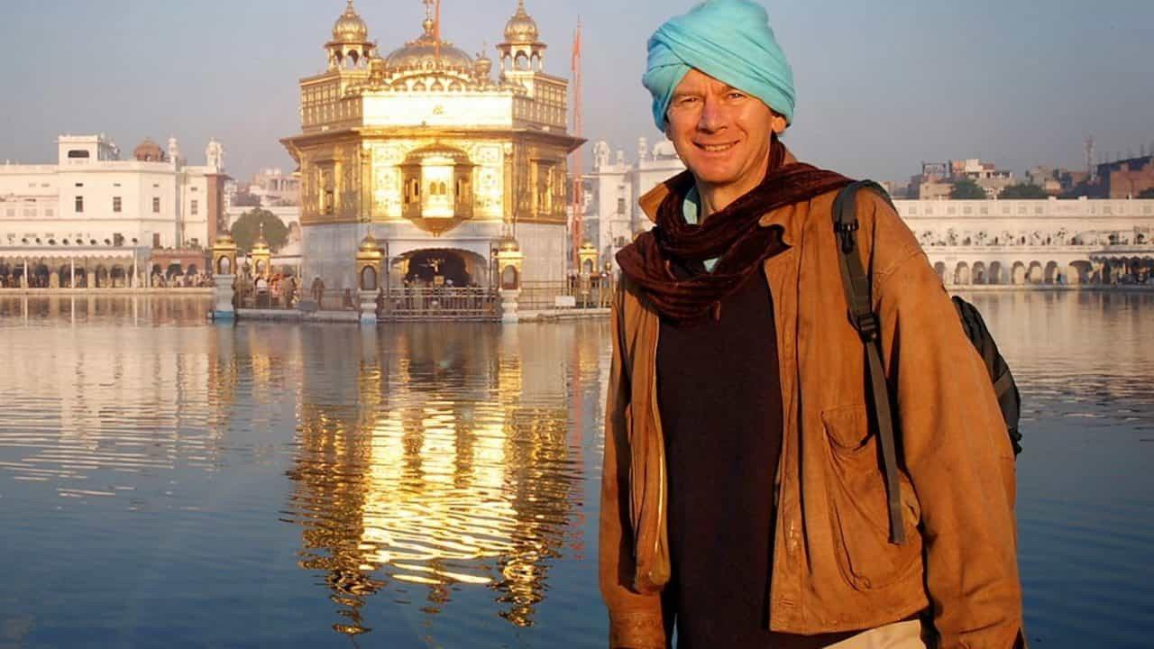 The Story of India backdrop