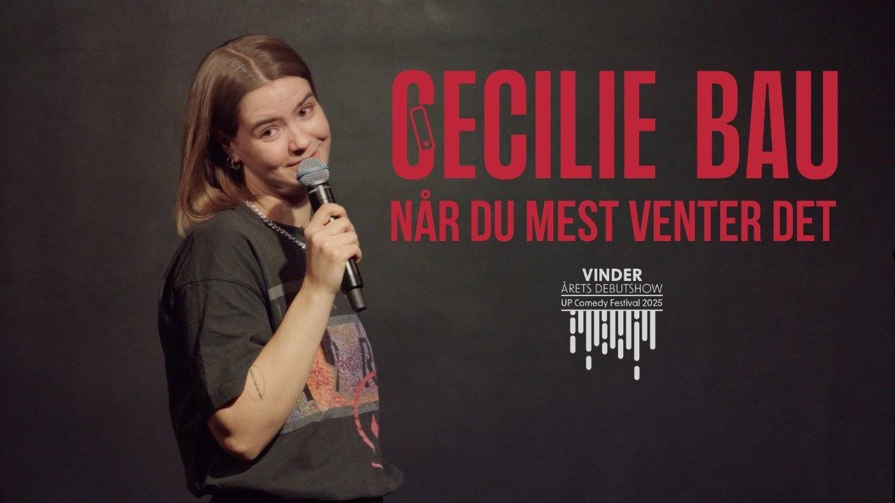 Cecilie Bau - Når du mest venter det backdrop