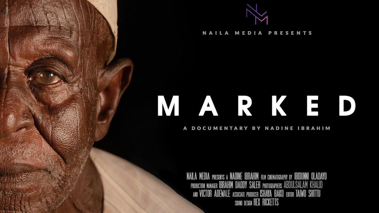 Marked backdrop