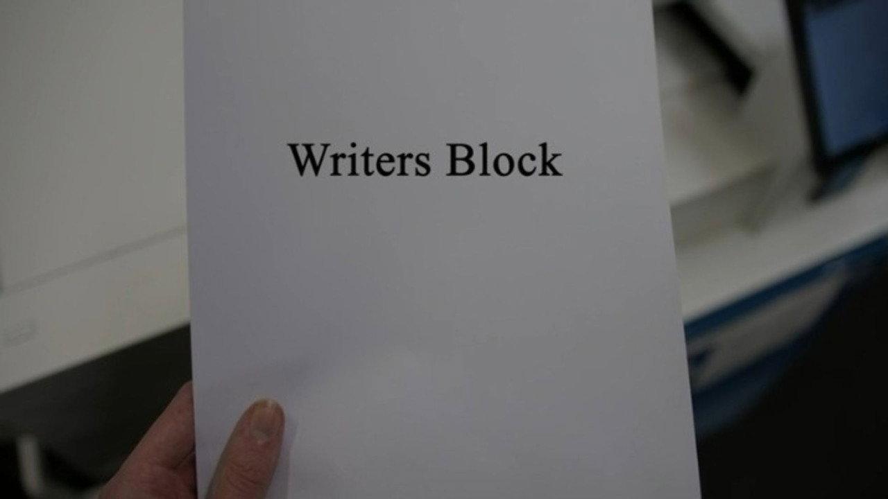 Writers Block backdrop