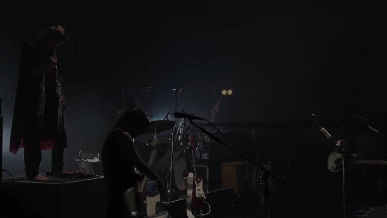 tricot Silent Show "HIMITSU" at Namba Hatch OSAKA on April 16,2021 backdrop