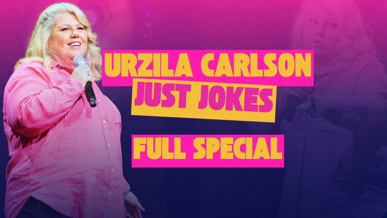 Urzila Carlson: Just Jokes backdrop