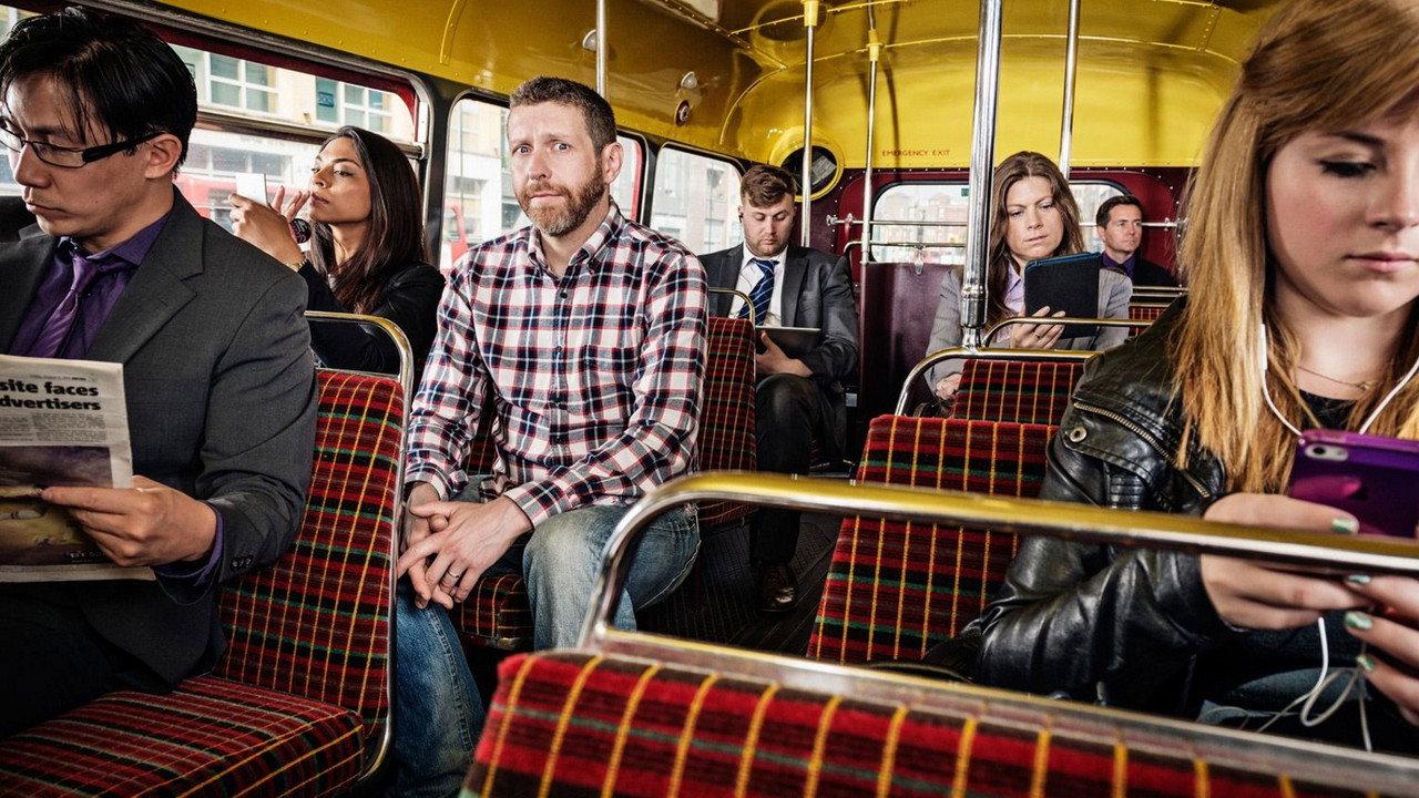 Dave Gorman's Modern Life is Goodish backdrop