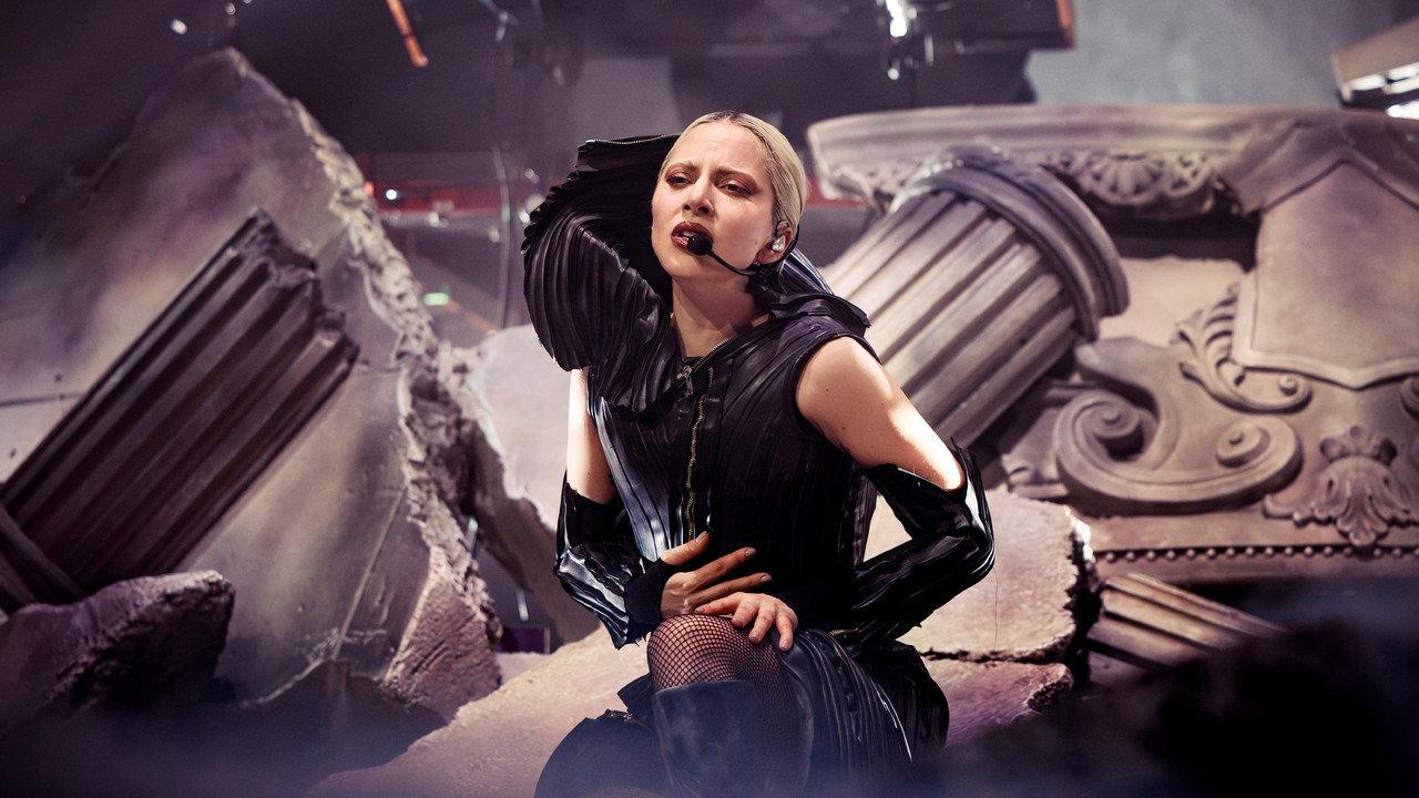 Apple Music Live: Lady Gaga MAYHEM Requiem backdrop