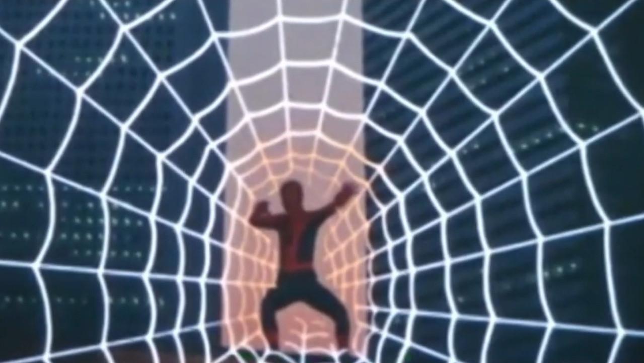 Japanese Spiderman backdrop
