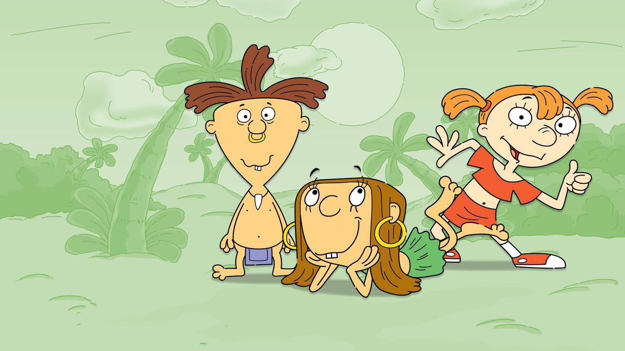 Mike, Lu & Og backdrop