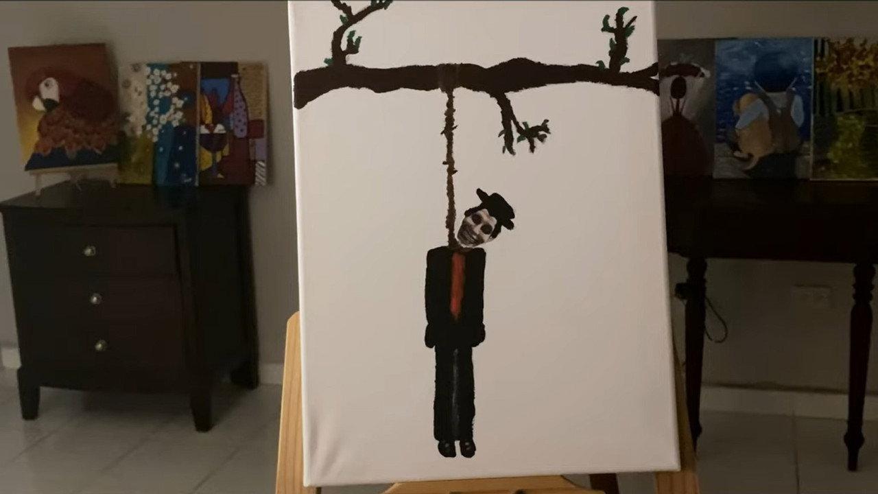 The Hanged Man backdrop