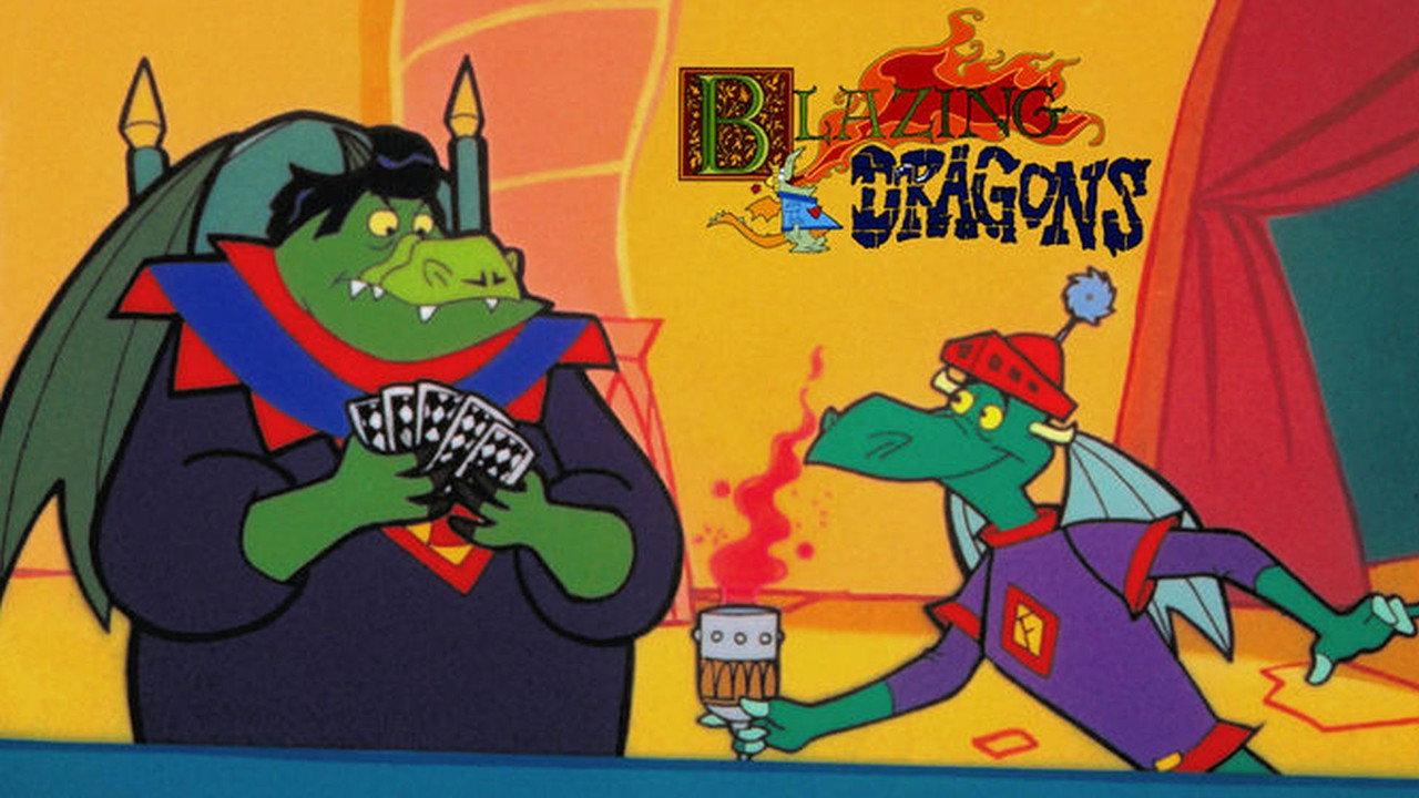 Blazing Dragons backdrop