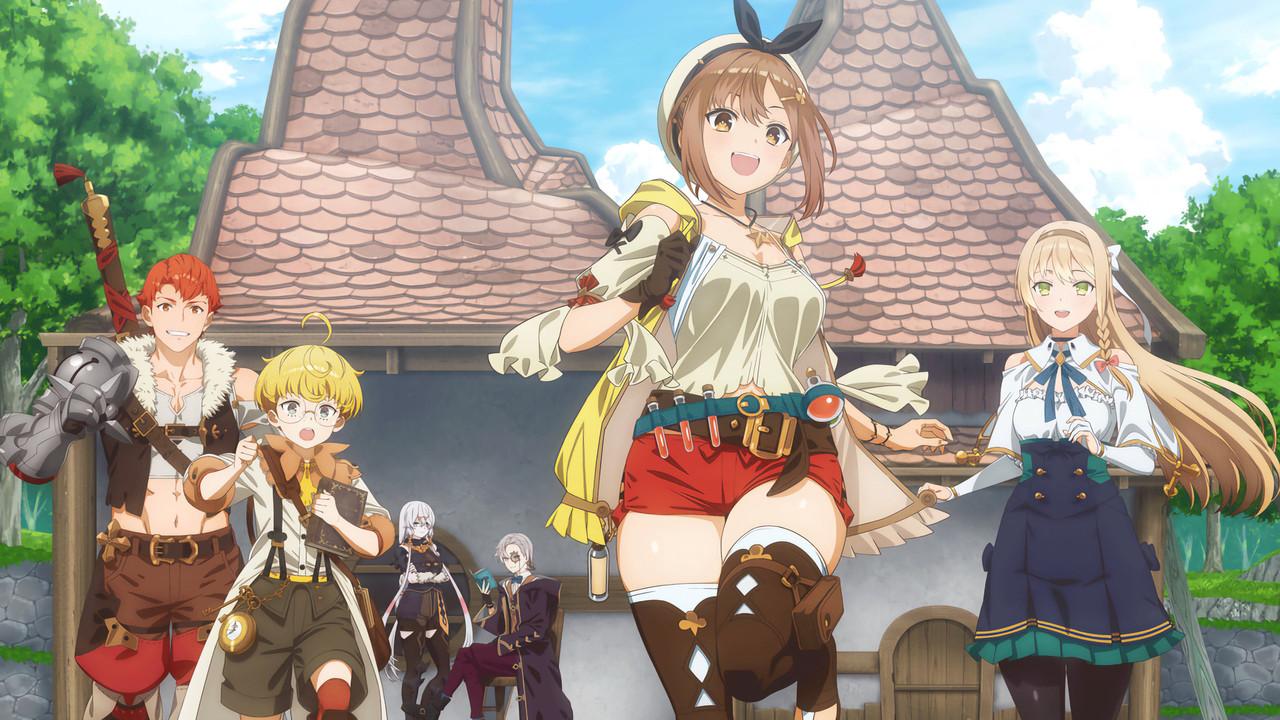 Atelier Ryza: Ever Darkness & the Secret Hideout the Animation backdrop
