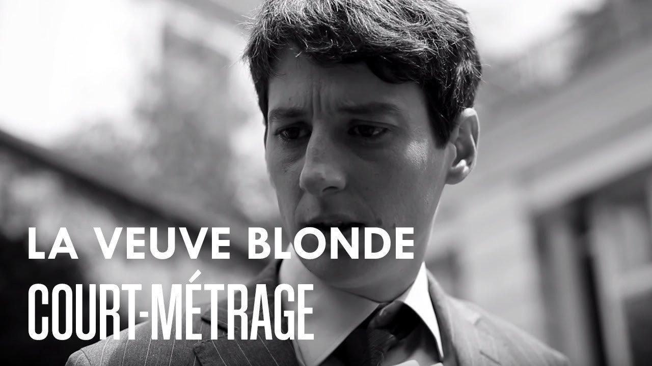 La veuve blonde backdrop