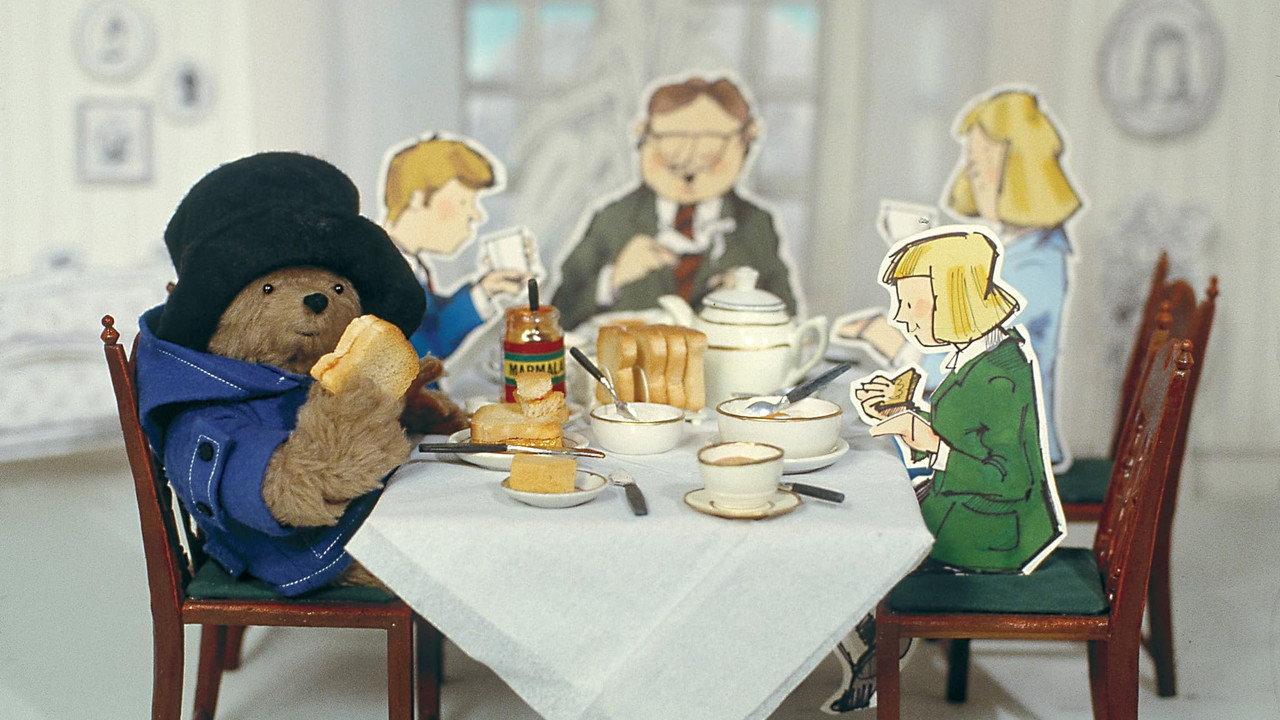 Paddington Bear backdrop