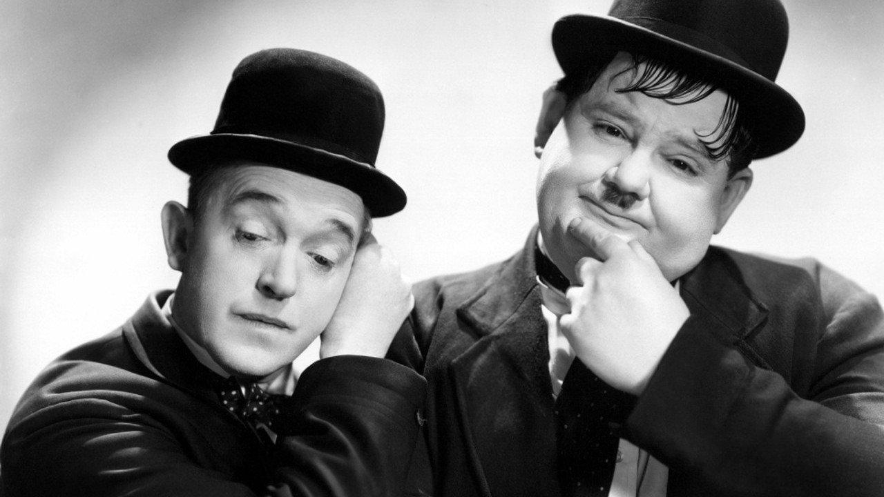 Laurel & Hardy backdrop