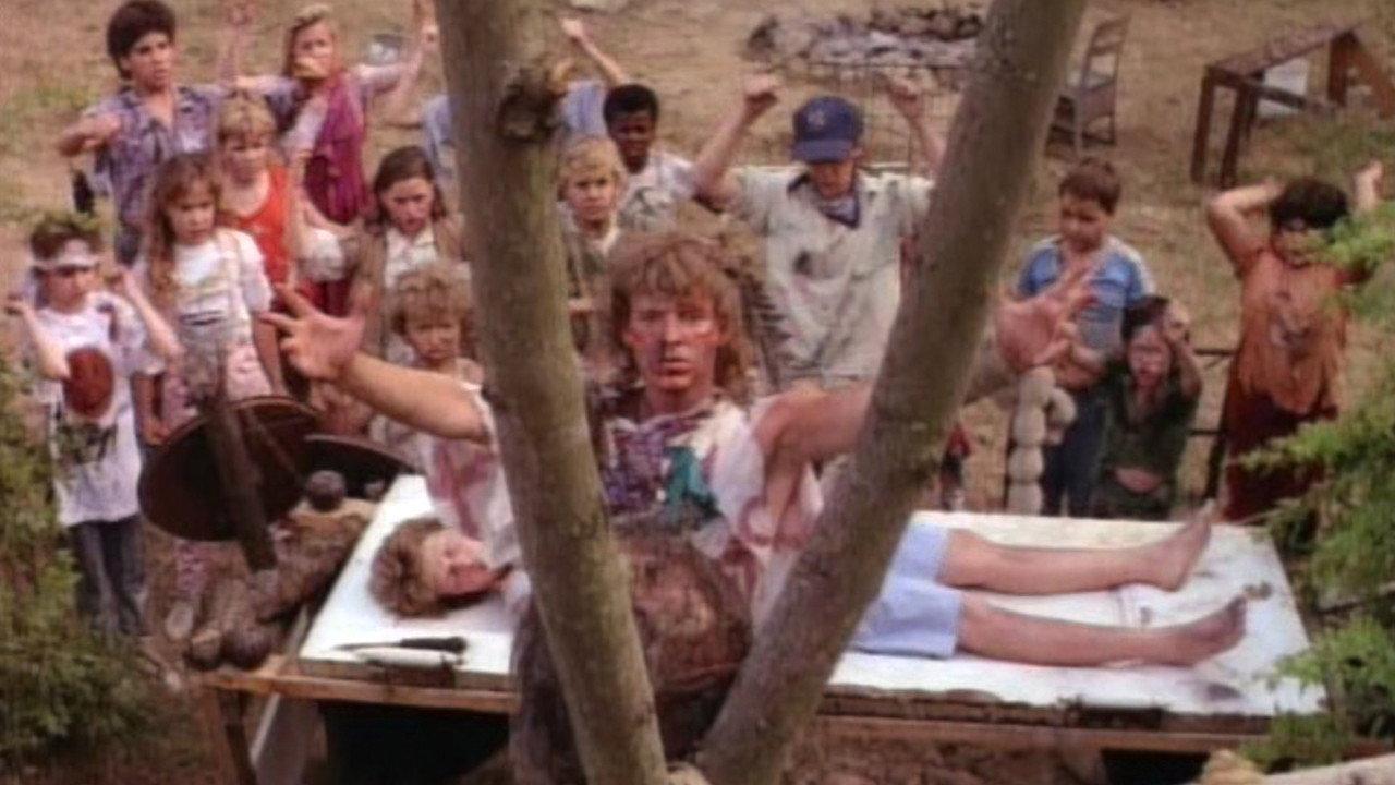 Beware: Children at Play backdrop