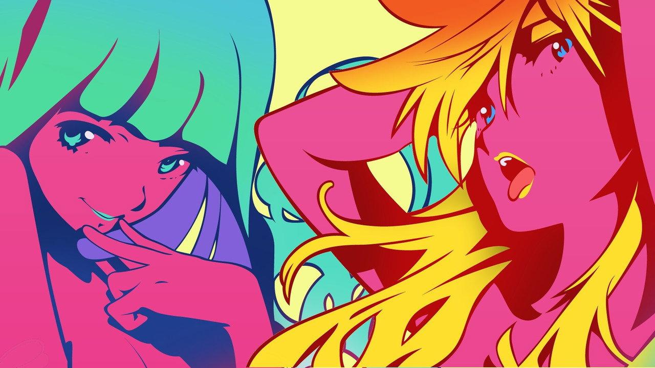 Panty & Stocking with Garterbelt backdrop