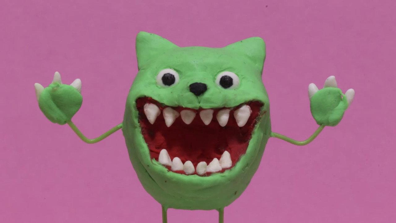 Super Ninja Neko backdrop
