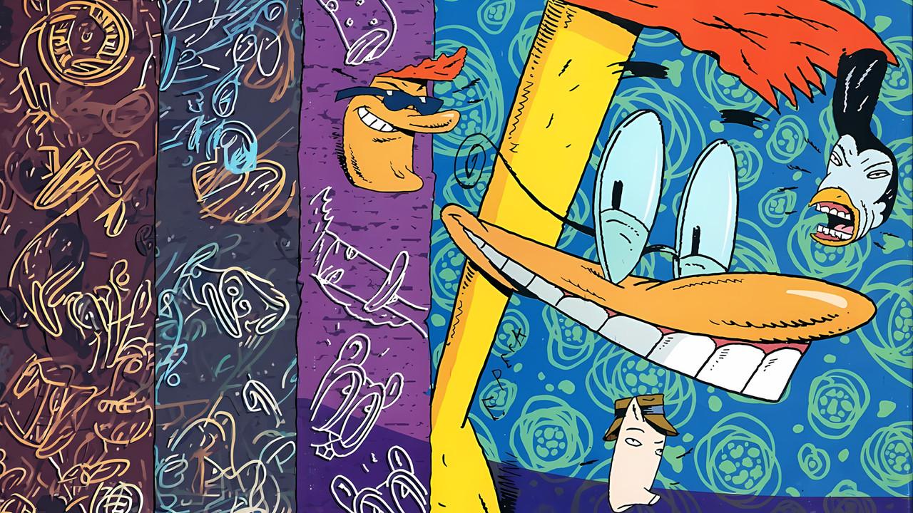 Duckman backdrop