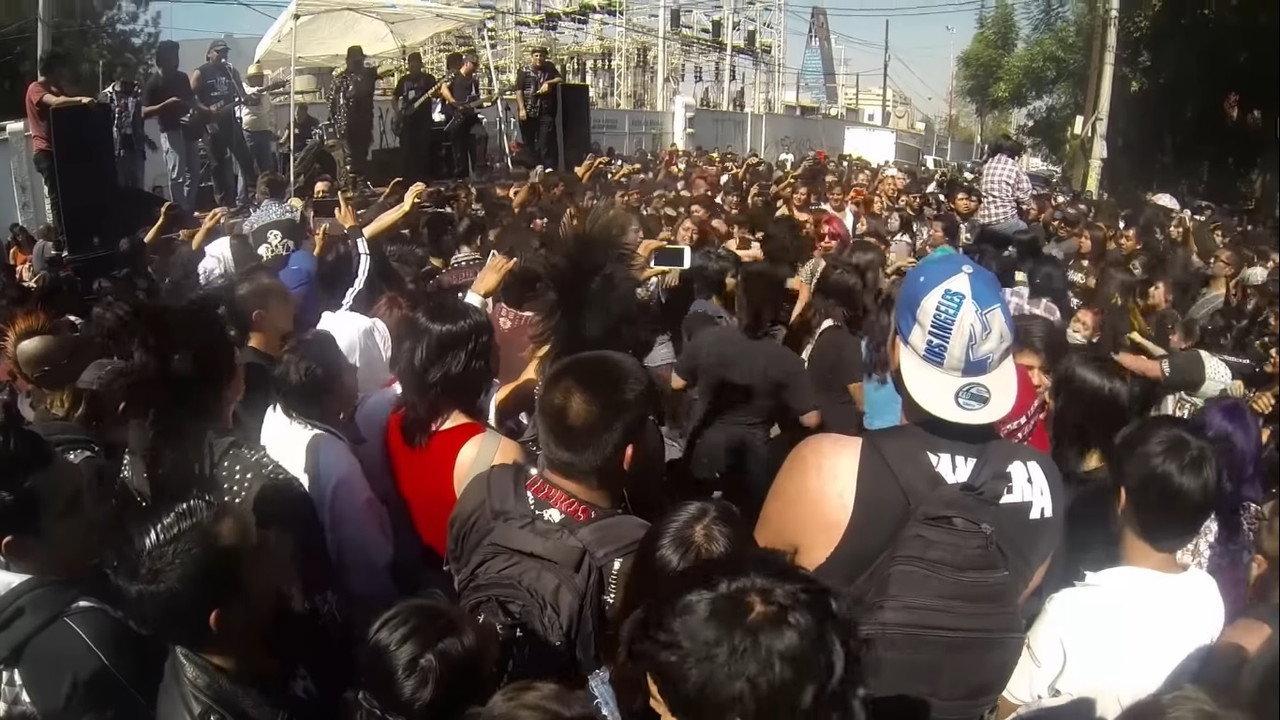 Mexico Capital Punk backdrop