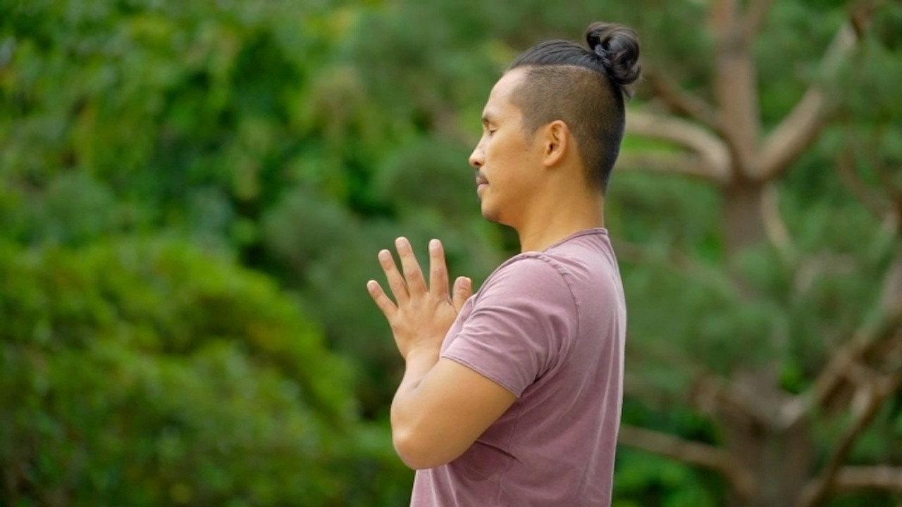 Intense Yoga Bobywork with Young Ho Kim backdrop