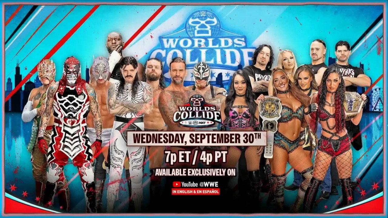 WWE/AAA/NXT Worlds Collide 2026: Chicago backdrop
