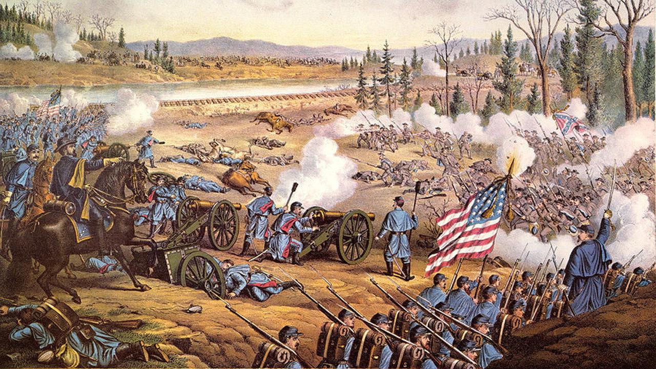 The Battle of Stones River backdrop