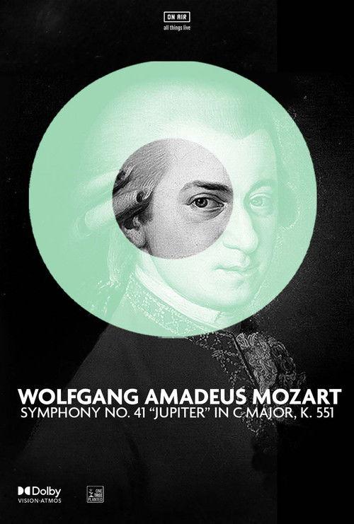 Wolfgang Amadeus Mozart 'Symphony No. 41 in C Major' backdrop