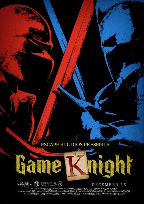 Game Knight backdrop