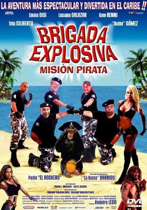 Brigada Explosiva: misión pirata backdrop