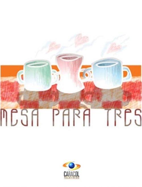 Mesa para tres backdrop
