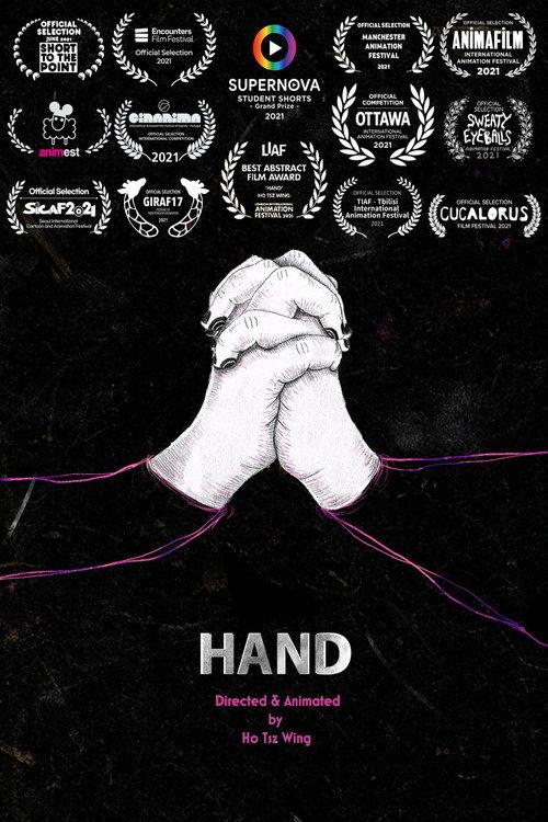 Hand backdrop