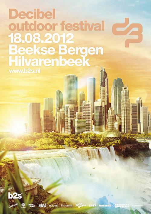 Decibel Outdoor Festival 2012 backdrop