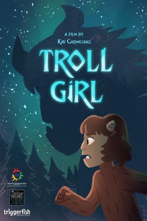 Troll Girl backdrop