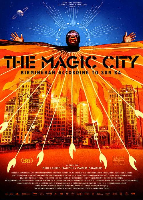 The Magic City: Birmingham according to Sun Ra backdrop