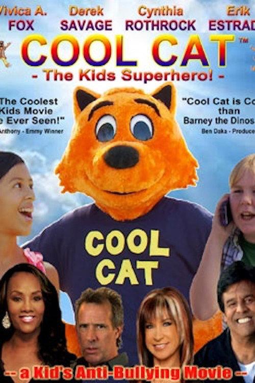 Cool Cat Kids Superhero backdrop