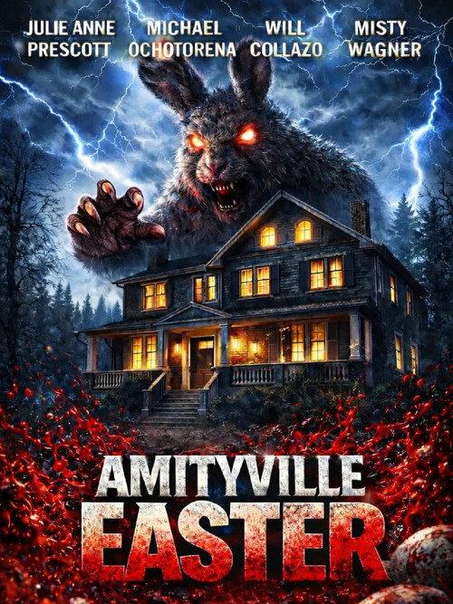 Amityville Easter backdrop