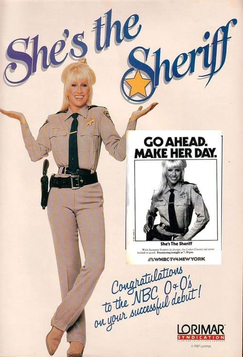 She's the Sheriff backdrop