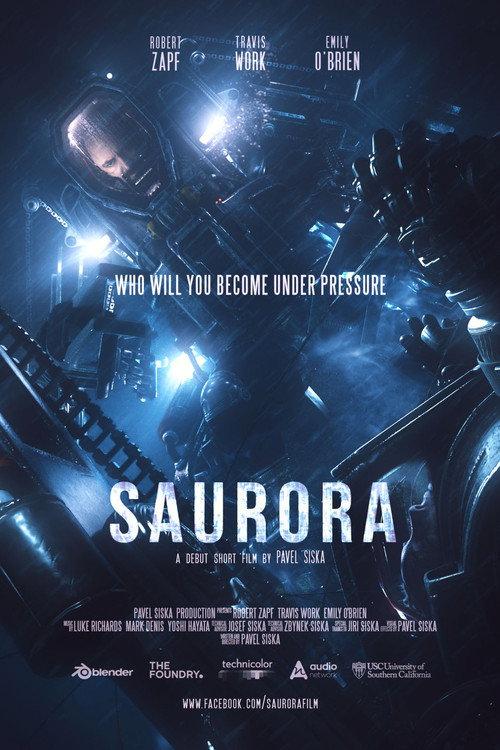Saurora backdrop