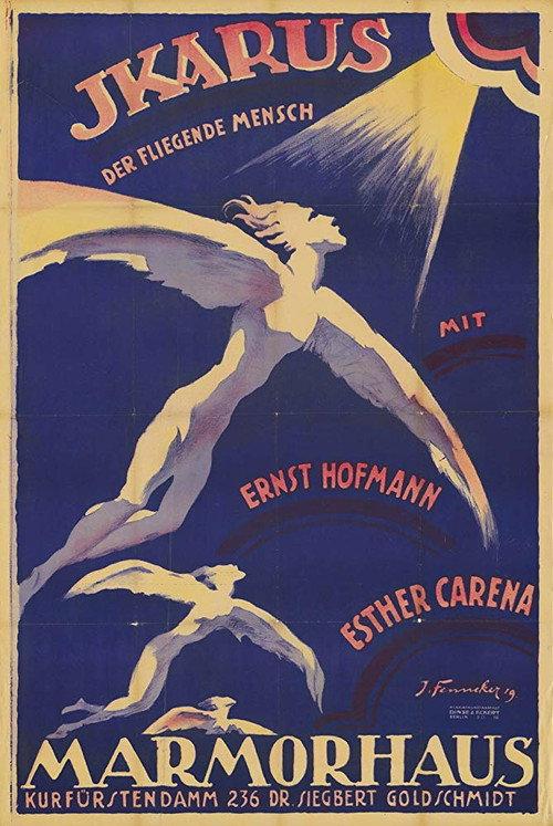 Ikarus, the Flying Man backdrop