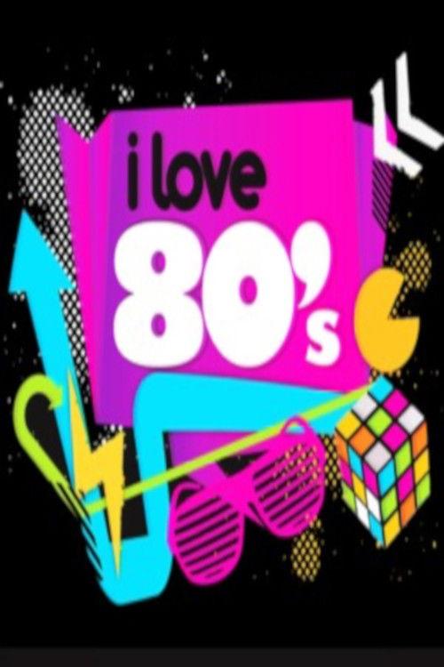 I Love the '80s 3-D backdrop