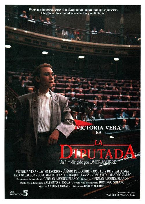 La diputada backdrop