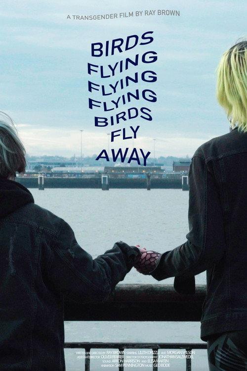 Birds Flying Flying Flying Birds Fly Away backdrop