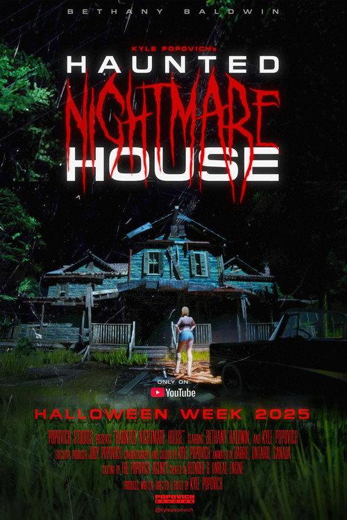Kyle Popovich's Haunted Nightmare House backdrop