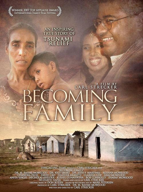Becoming Family backdrop