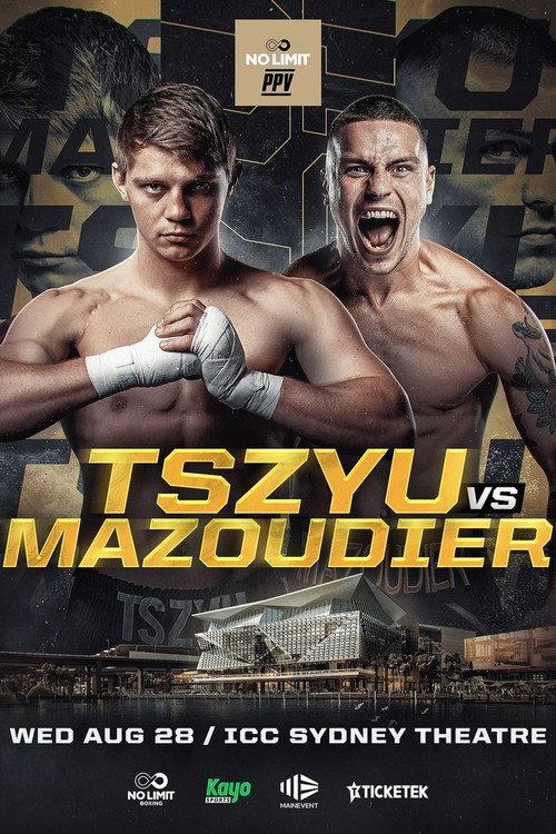 Nikita Tszyu vs. Koen Mazoudier backdrop