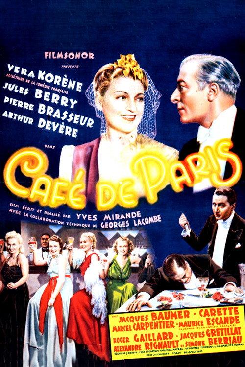 Café de Paris backdrop