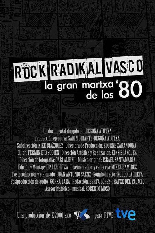 Rock Radikal Vasco: La gran martxa de los 80 backdrop