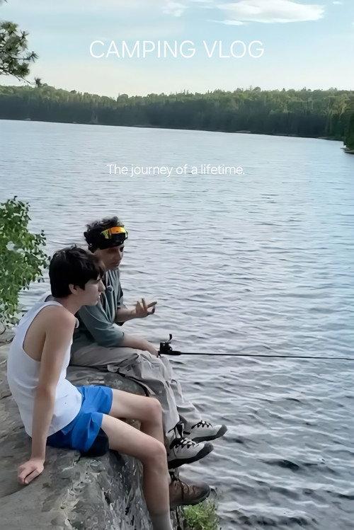Slushy Noobz Camping Vlog backdrop