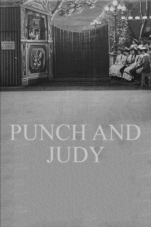 Punch and Judy backdrop