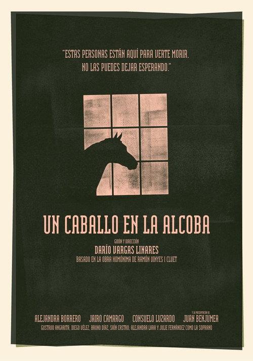 Un caballo en la alcoba backdrop